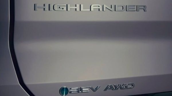 Toyota announces all-electric Highlander SUV