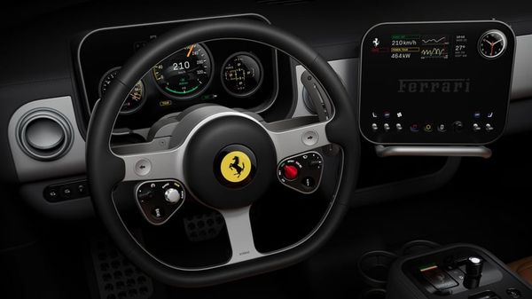 Apple's former head of design pens interior of Ferrari's first electric vehicle