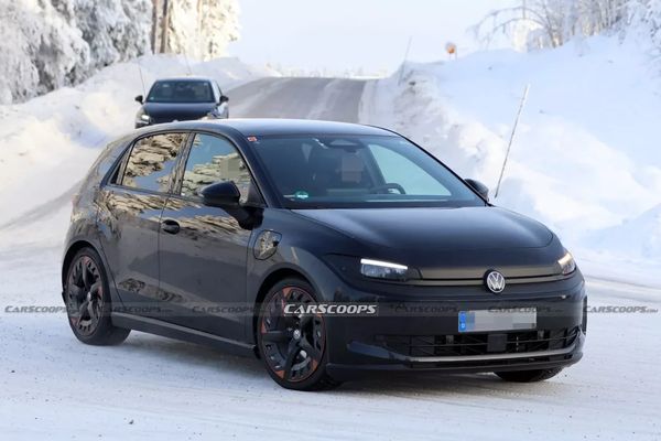 Volkswagen's electric hot hatch drops its camo, revealing a new design