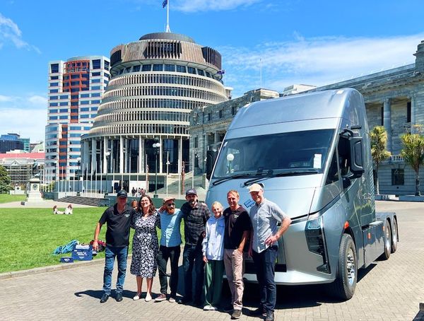 'Great Electric Cherry Migration' rolls into Parliament