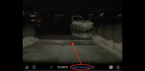 Tesla 'Full Self-Driving' tried to drive owner into a lake, viral video shows