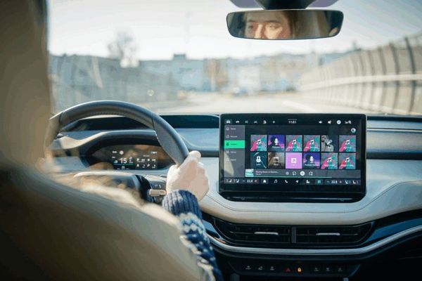 Skoda adds gaming, video streaming and Spotify to electric models