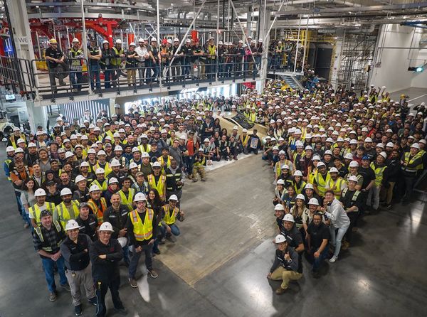 First Cybercab rolls off production line at Giga Texas