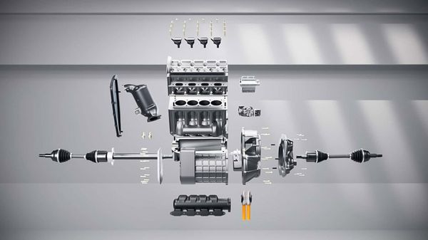 New hybrid powertrain cuts fuel use by 40% on 100% renewable petrol