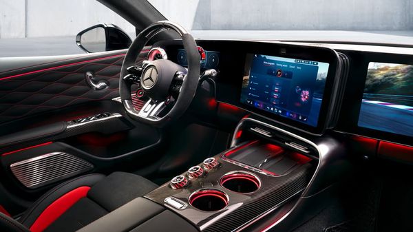 Mercedes-AMG unveils the interior of its first all-electric four-door coupe