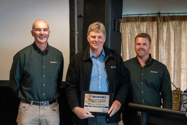 Hollands Suzuki Cars tops Suzuki dealer awards