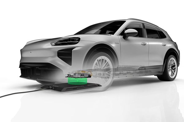 Porsche brings wireless charging with Cayenne Electric