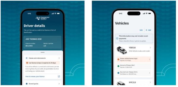 Digital driver licences