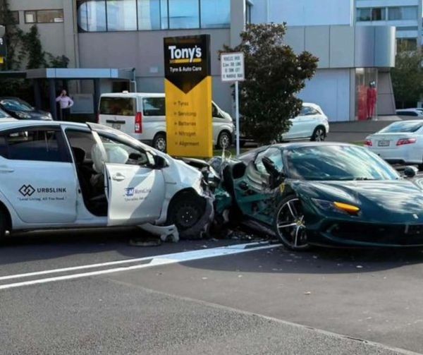 Continental Cars Ferrari staffer warned after crash