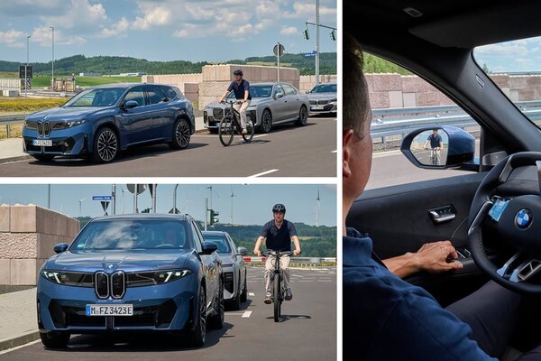 BMW’s new safety tech can stop doors opening into cyclists