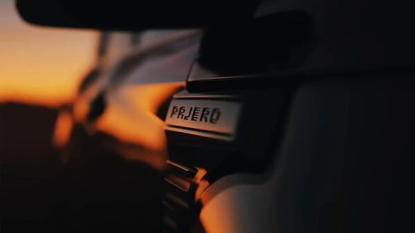 New Mitsubishi Pajero looks to have lost its tailgate-mounted spare wheel