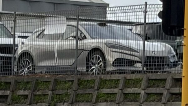 Denza Z9GT vehicles in an Auckland storage yard