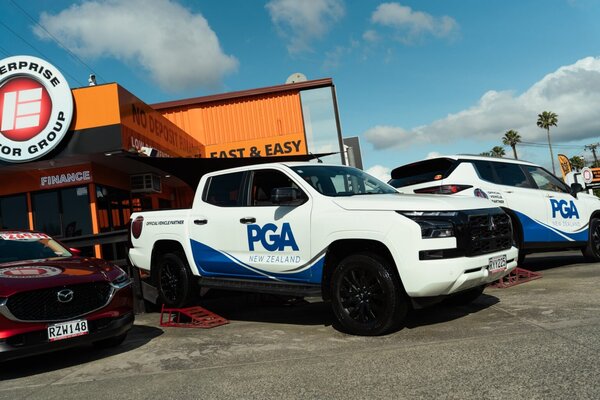 Enterprise Motor Group PGA New Zealand vehicles
