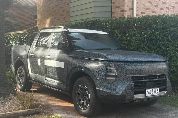 Nissan Frontier Pro PHEV testing in Sydney