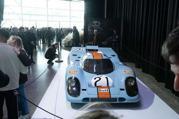 Porsche celebrates 50-year milestone in style in the Viaduct.